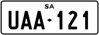 historic R, S and U number plates