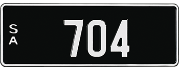 numeric number plates sa