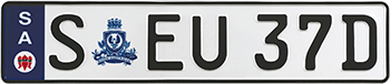 Euro plate example
